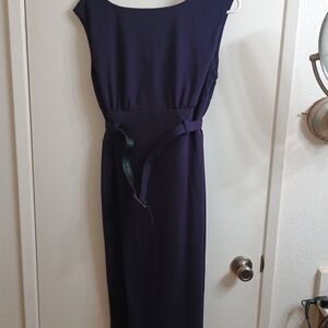 Adrienne Vittadini Purple Elegant Cocktail Dress